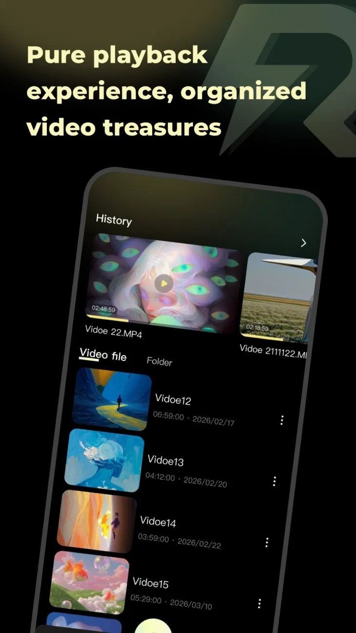 RinoWatch organized video history